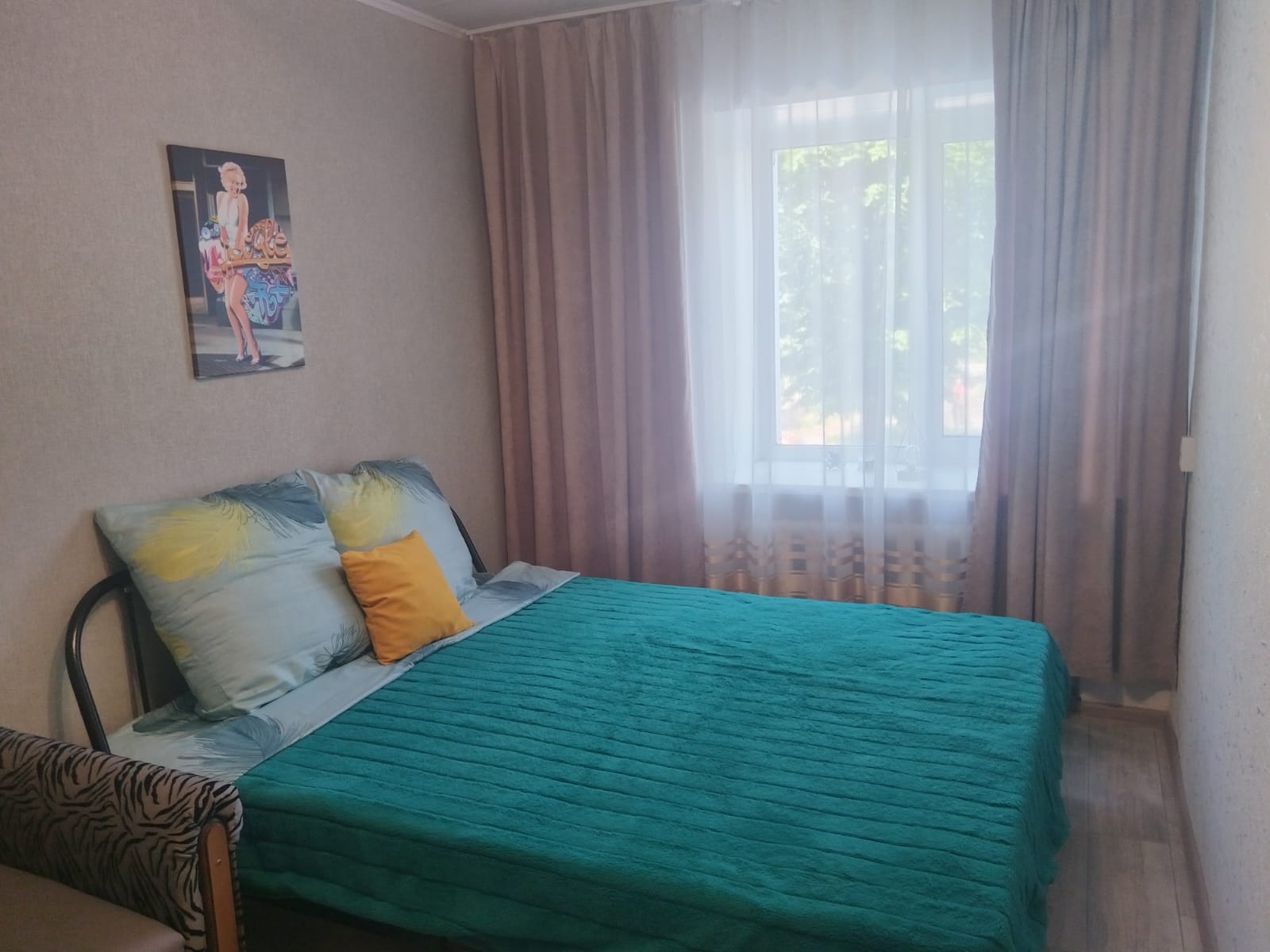 Просторная 2-к квартира в центре города